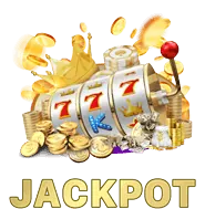 Hình ảnh trò chơi điện tử (slot game) với các biểu tượng may mắn và jackpot